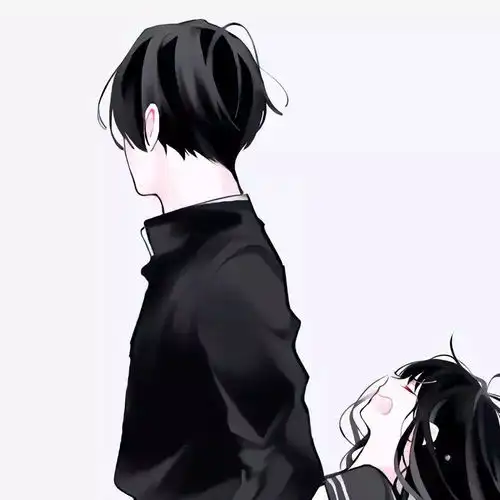 女生头像暖色系二次元头