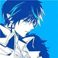 狼系男生动漫图片情侣头像