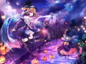 有没有动漫美少女的图片,要紫色系的
