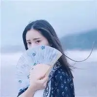 蓝色古风头像女生微信头像图片大全
