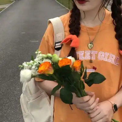 女生头像青柠花