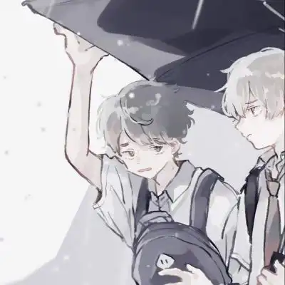 三人团头两男一女
