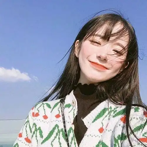 女生头像相遇是春风十里原来是你
