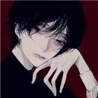 一双双扑簌迷离的眼睛颓废动漫头像男生图片
