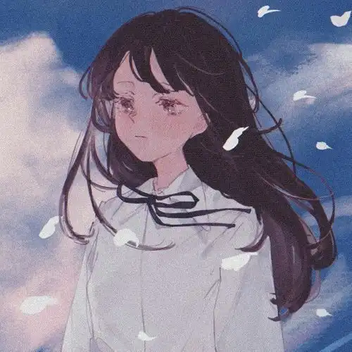 有哪些丧丧的看起来有些高冷的女生头像呀
