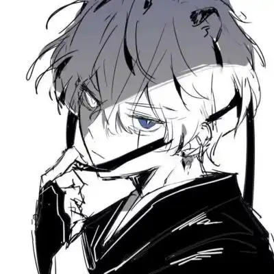 男生头像白色系可爱男孩