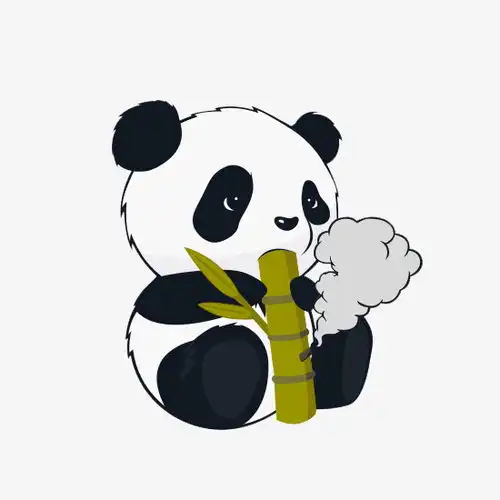 熊猫头像可爱卡通图片