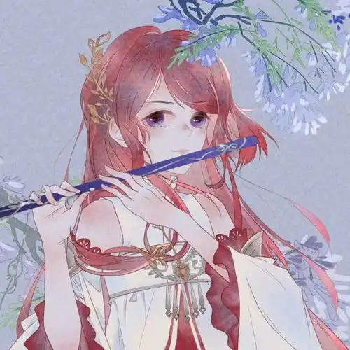 古风女生头像青山几重,回眸一眼就心动
