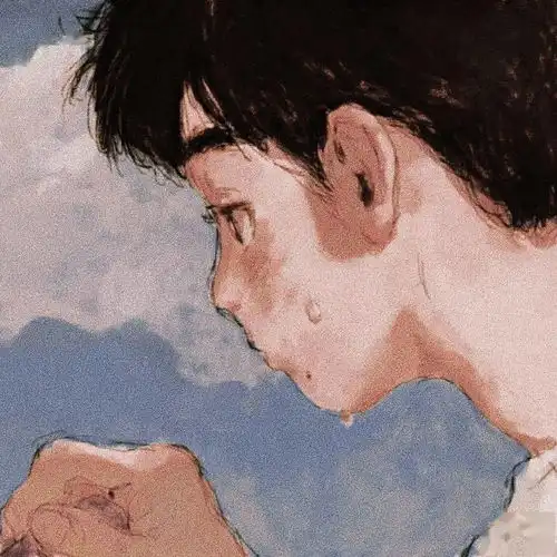 男生丧系头像动漫高清得