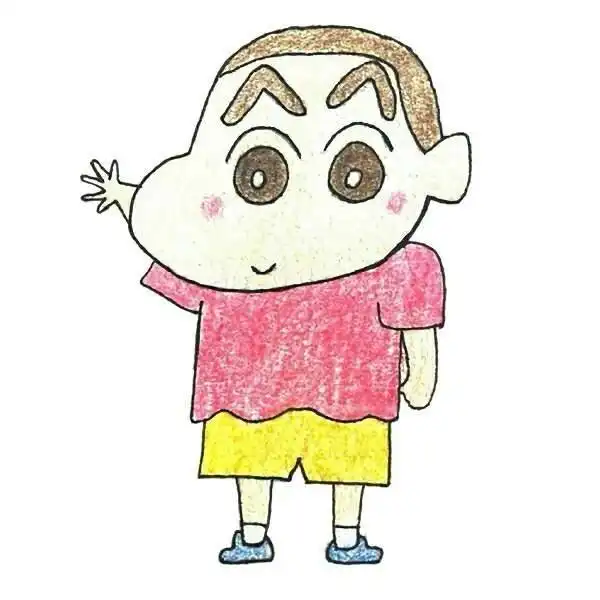 蜡笔小新动漫可爱头像快手专用尺寸清晰头像蜡笔小
