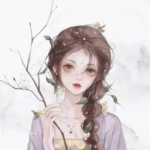 动漫女生头像精美绝伦的古风女生头像
