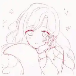 粉色系列女生动漫头像可爱少女心
