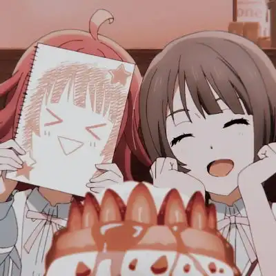 二次元头像女生呆萌