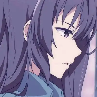 紫色头发妹妹日系优质
