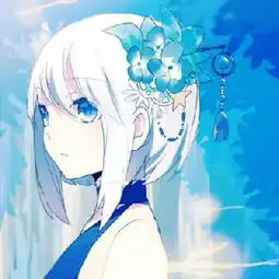 女生头像暖色系二次元头