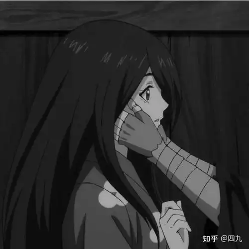 动漫丧系伤感头像句子