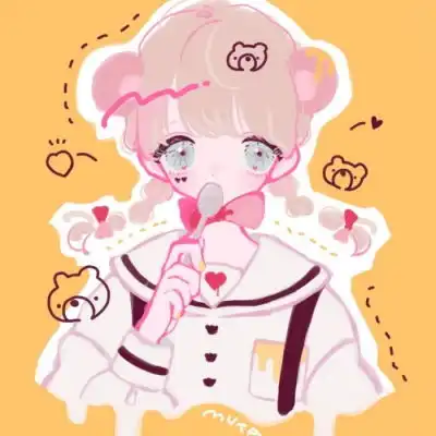 女生可爱手绘动漫头像