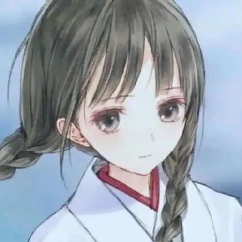 女生头像可爱动漫系少女插画