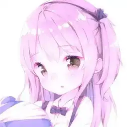 绿色系女生动漫头像清新可爱