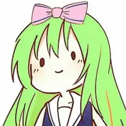 绿色系动漫女头
