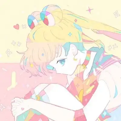 粉色系美少女战士头像
