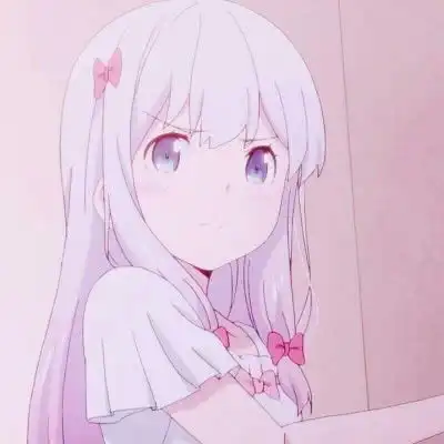 女生头像暖色系二次元头