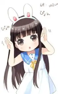 女生头像紫色系动漫图片