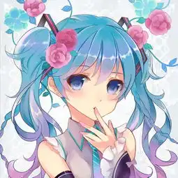 女生头像暖色系二次元头