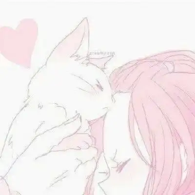 美得让我有了想法了,粉色系卡通头像少女心
