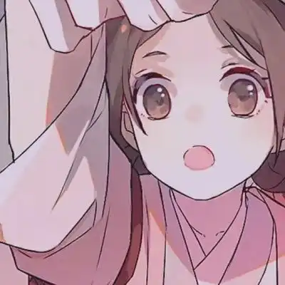 红色系女生头像二次元
