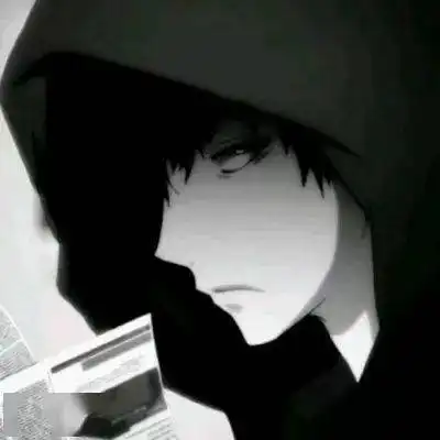 手描丧系男生头像头像