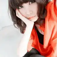 女头像橙色系女生头像大全