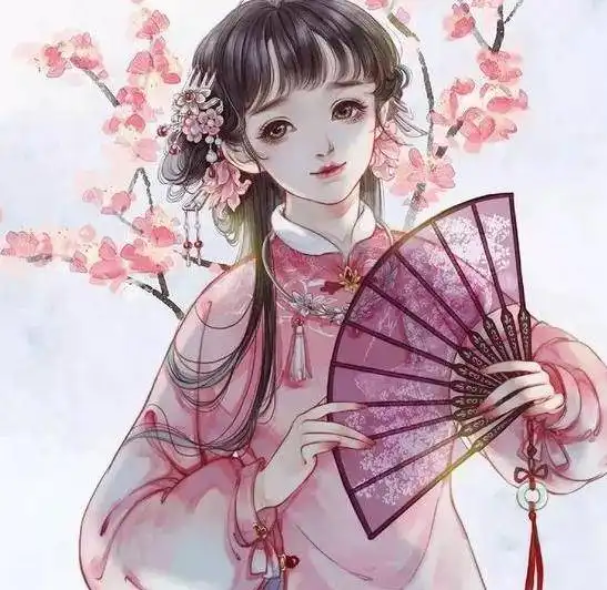 女生头像可爱动漫系少女古风