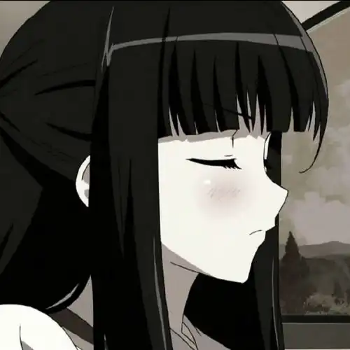 伤感黑色系头像情头