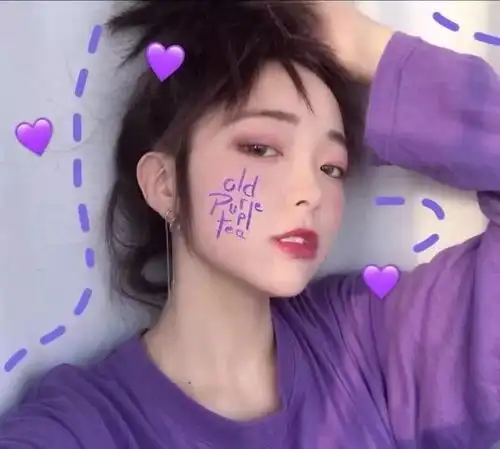 好看头像紫色系壁纸