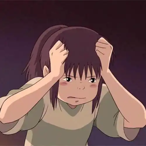 绿色系列女头像动漫巫女