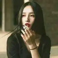 高冷黑色颓废伤感系头像女生微信头像图片大全
