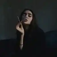 黑色系冷酷女生头像