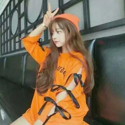 女头像橙色系橙色系