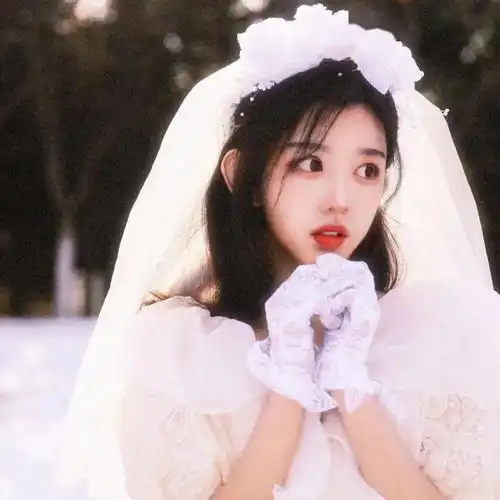 情侣头像婚纱系列一男一女伤感情头