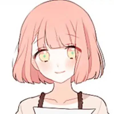 女生头像暖色系二次元头