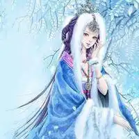 蓝色古风头像女生微信头像图片大全
