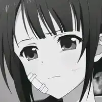 动漫丧系伤感头像女头