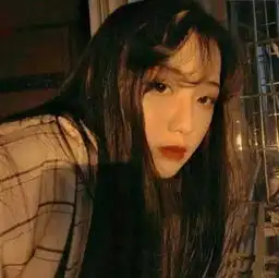 颓废丧系暗黑女生头像
