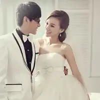 情侣头像婚纱系的单人中系