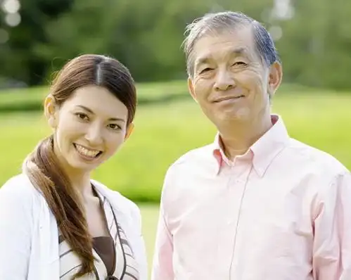 老年人微信头像50-60岁子女