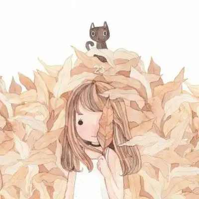 粉色系女生头像动漫萌二次元少女心头像系列
