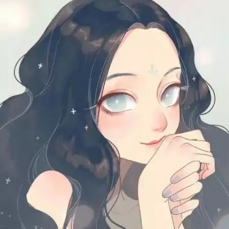 女生头像暖色系二次元头像高清动漫头像