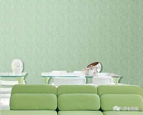 七特丽墙布让绿色系墙布,还你清凉一夏
