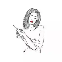 男生头像白色系可爱渣女
